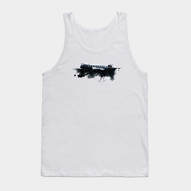 Crashed Airplane Tank Top by TortillaChief